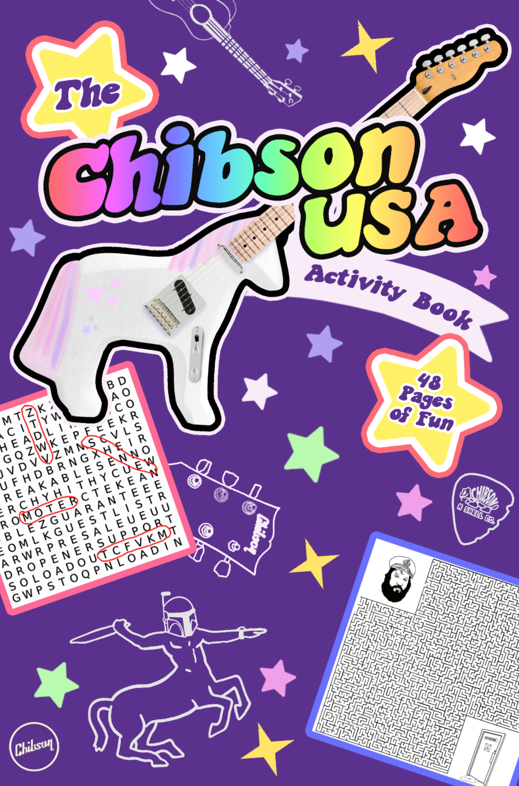 Chibson USA Activity Book