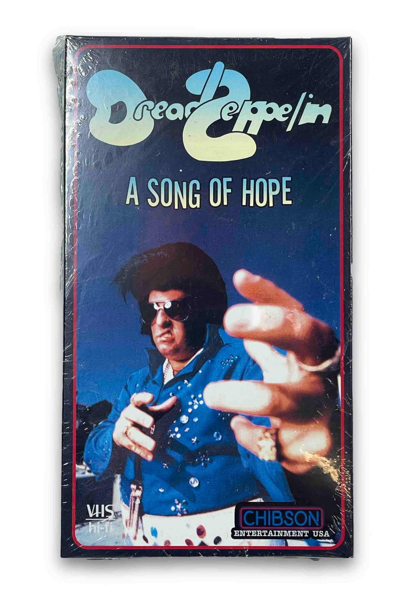 Dread Zeppelin: A Song Of Hope [VHS] *Signed by Tortelvis & Buttboy*