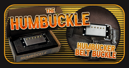 The Humbuckle - Humbucker Style Belt Buckle