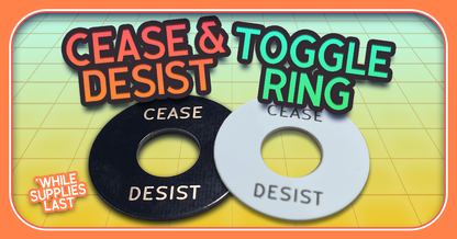 Cease & Desist Toggle Ring