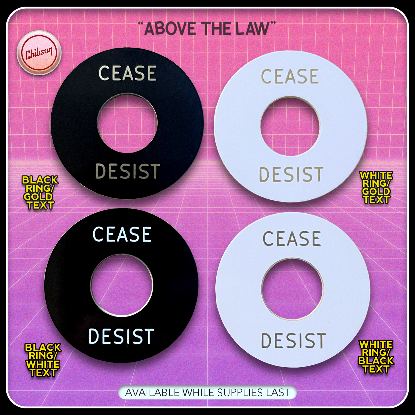 Cease & Desist Toggle Ring