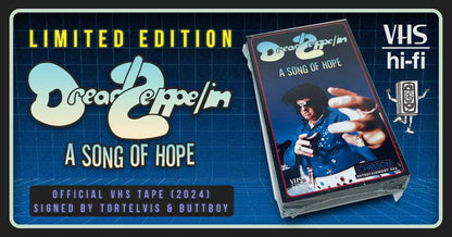 Dread Zeppelin: A Song Of Hope [VHS] *Signed by Tortelvis & Buttboy*