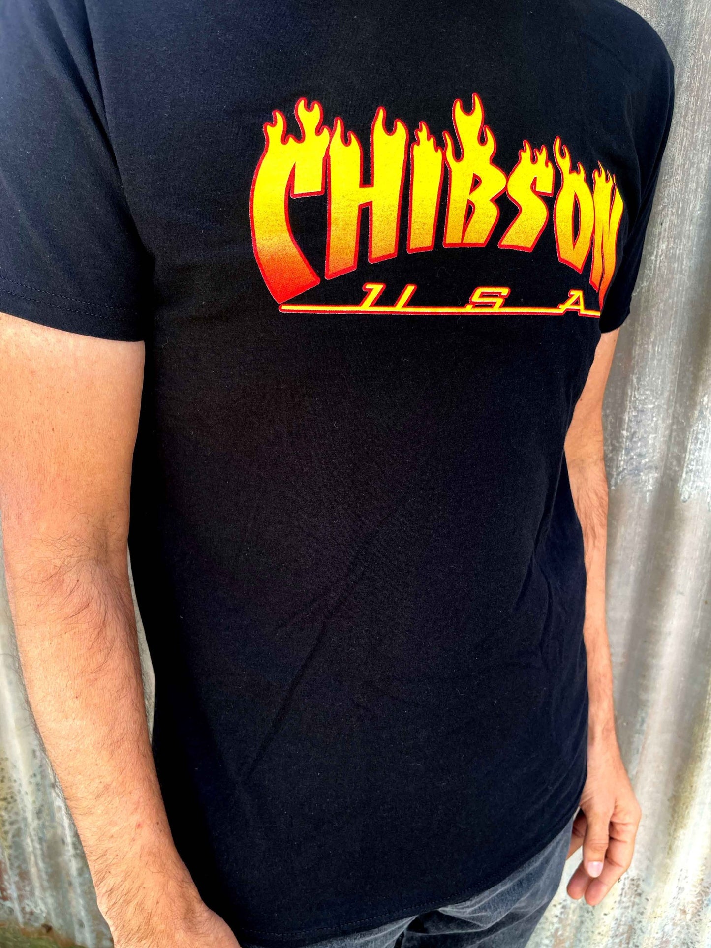 Chibson Flame Logo T-Shirt