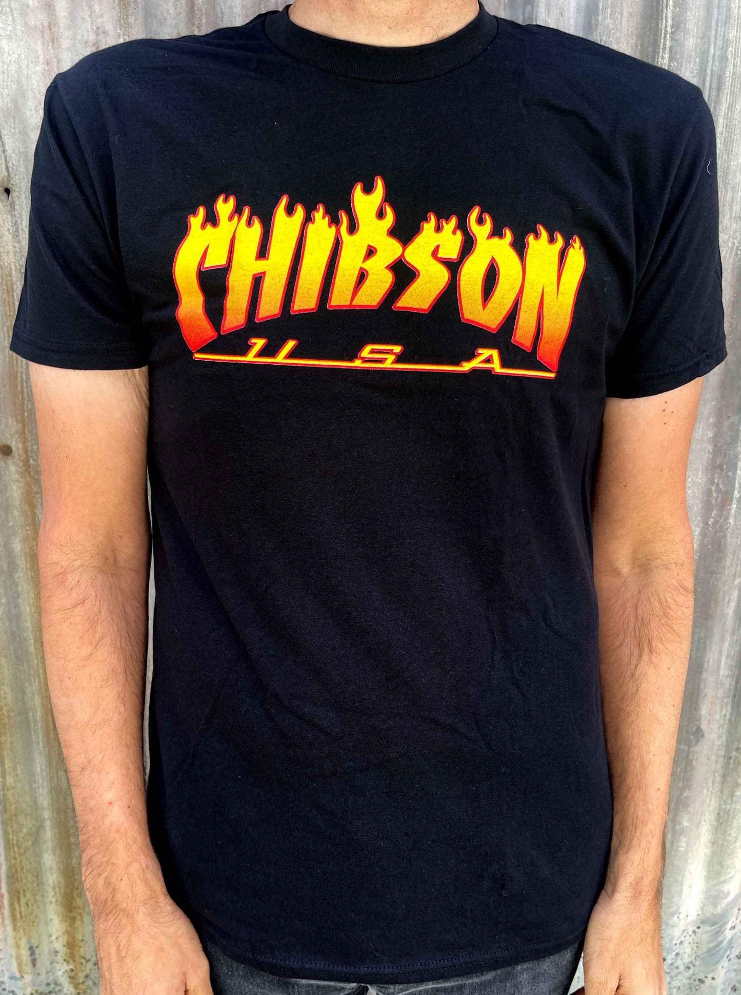 Chibson Flame Logo T-Shirt