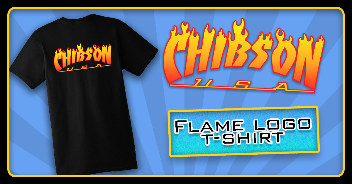 Chibson Flame Logo T-Shirt