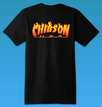 Chibson Flame Logo T-Shirt