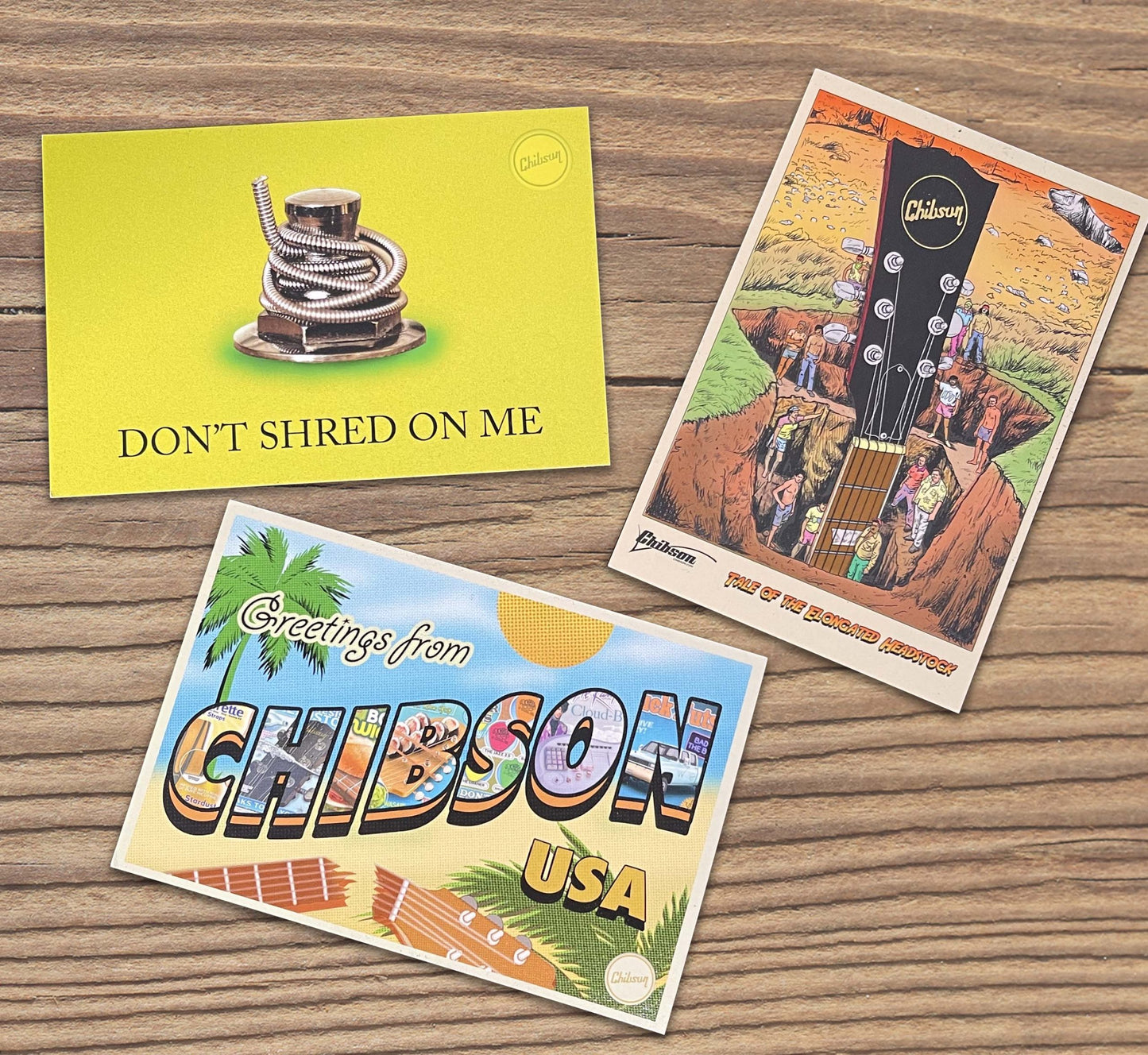 Chibson Postcard Variety Pack (3 & 6 Packs)
